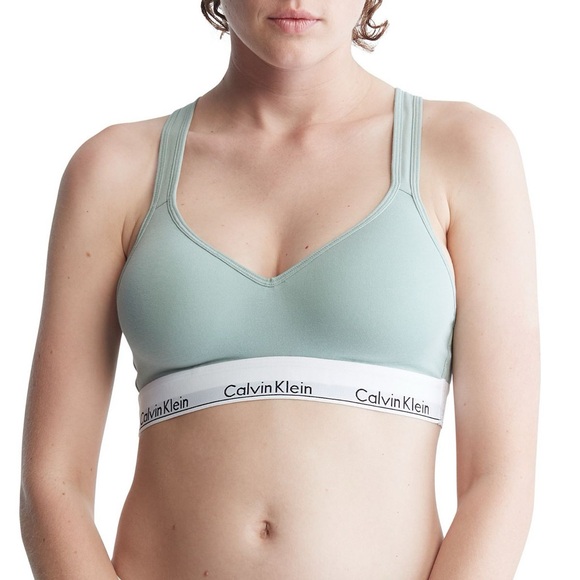 Calvin Klein Modern Cotton Padded Bralette - Picture 1 of 1